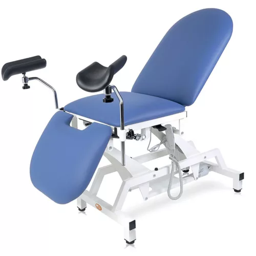 Lytus eletromos nőgyógyászati vizsgálóágy, 200 kgig, 62 cm széles - Méret Fehér