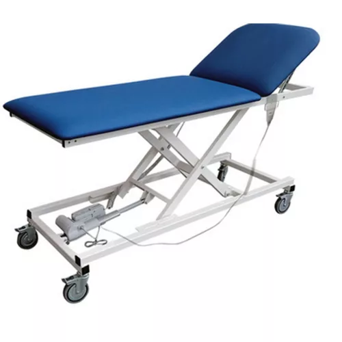 Lytus elektromos vizsgáló és kezelő ágy, görgős, 62cm, 200kgig - Méret Fekete