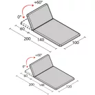 BOBATH 2 részes, elektromos kezelő ágy - Méret 120cm széles