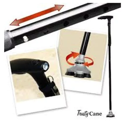 Járóbot 3 lábú TRUSTY CANE - Termék gumivég 3 db