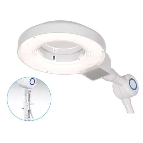GIMANORD LED PLUS asztali nagyítós lámpa 50cm/2250 lux