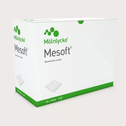 Mesoft mull lap nem steril 5 x 5 cm - Méret 40gr, 4 rétegű