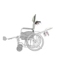 MOS  Kerekesszék dönthető  szoba wc 120 kgig/46cm beül