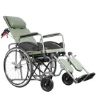 MOS  Kerekesszék dönthető  szoba wc 120 kgig/46cm beül