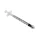 Fecskendő 1 ml 3 részes Luerlock conussal