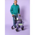 QUATRO rollátor kék 130kgig