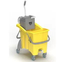 Femosókocsi Action Pro OKey sárga/szürke 30l