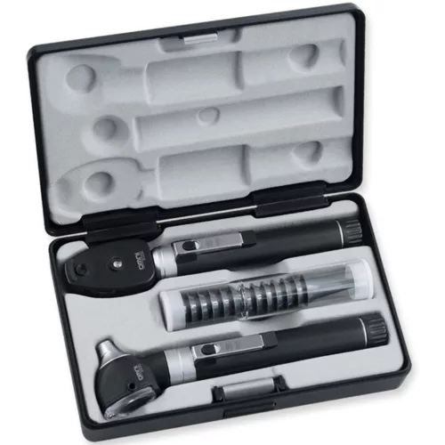 SIGMA F.O. LED otoscopophtalmoscop SET két nyéllel + táskával