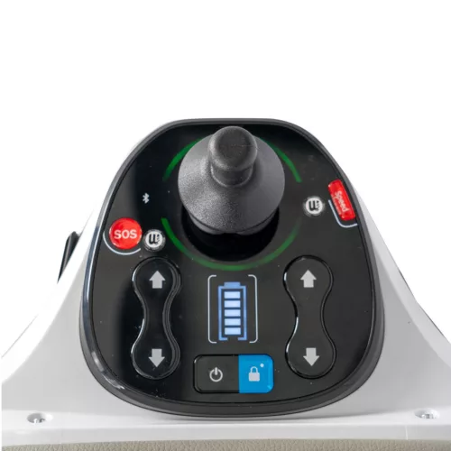 MOVEUP PRO állító eleketromos kerekesszék  mechanikus felállítással, 120 kgig