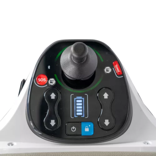 MOVEUP PRO állító elektromos kerekesszék  elektromos felállítással, 120 kgig