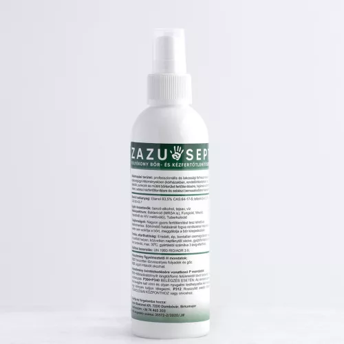 Zazusept spray 200 ml pumpás bőr és felületfertőtlenítő folyadék