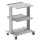 Műszerkocsi SMART CART 2polcos, 50x42 cm + alap