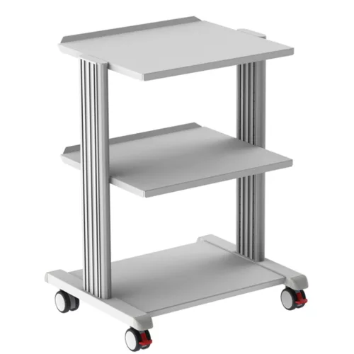 Műszerkocsi SMART CART 2polcos, 50x42 cm + alap
