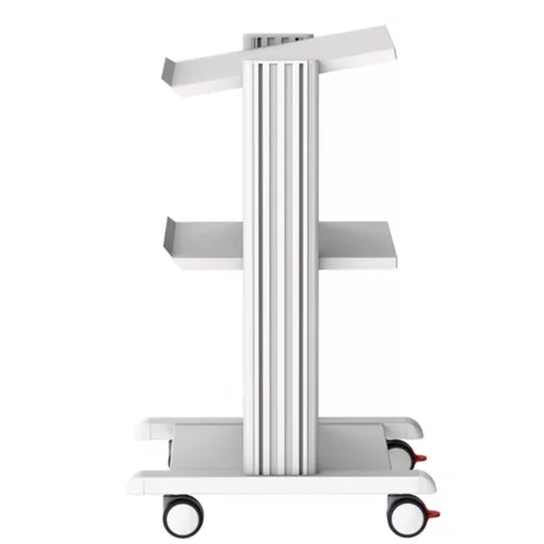 Műszerkocsi SMART CART 2polcos, 50x42 cm + alap