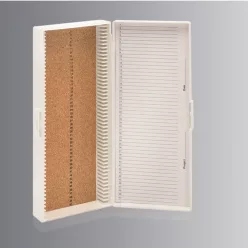 Tárgylemez tartó doboz 50 dbos ABS