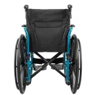 AEGEUS 24' erősített vázú kerekesszék tolókar fékkel 125kgig - Méret 52cm