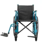 AEGEUS 24' erősített vázú kerekesszék tolókar fékkel 125kgig - Méret 52cm