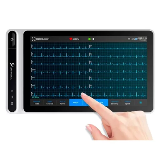 NEO EKG S120 tablet EKG készülék  banán dugóval