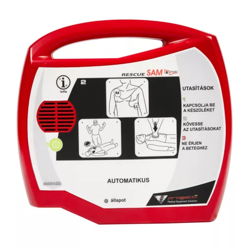 Defibrillátor RESCUE SAM félautomata 200J  hordtáskával - Termék PC modul