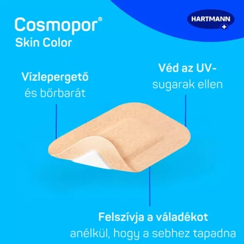 Cosmopor skin color bőrszínű sebtapasz 7,2x5cm  5db/doboz