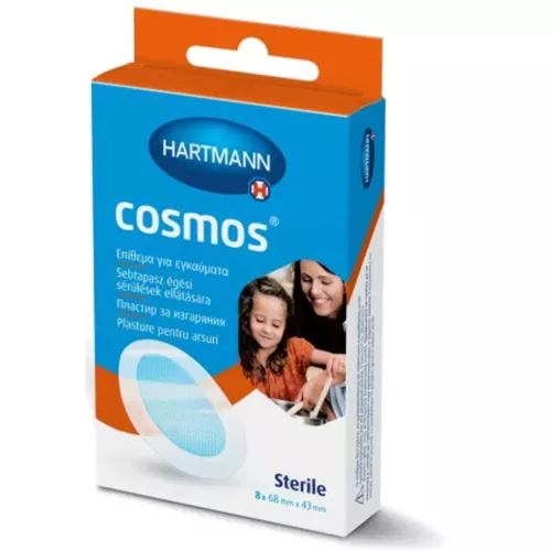 Cosmos tapasz égésre 8db/doboz   68x43mm