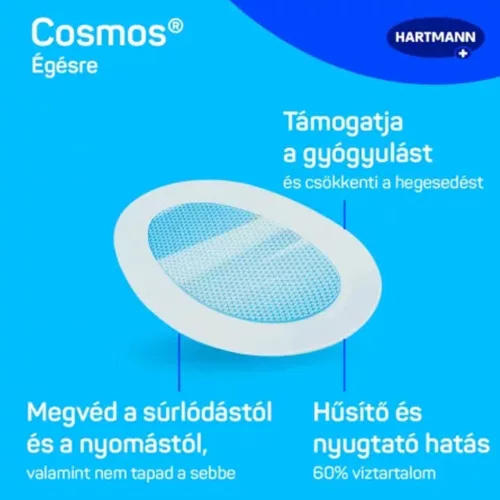 Cosmos tapasz égésre 8db/doboz   68x43mm