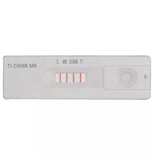 Cardiális 3 paraméteres gyorsteszt 20db  CKMB, Troponin, Myoglobin