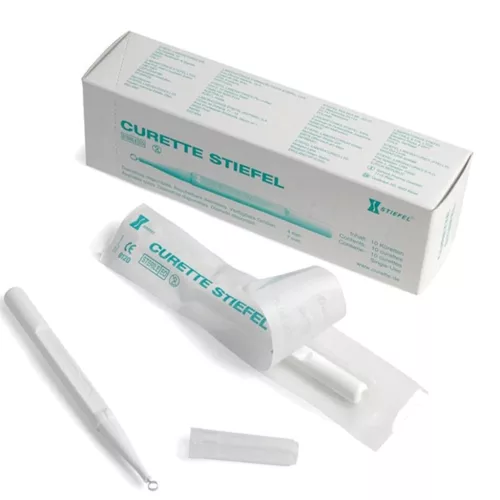 Stiefel DERMAL – bőrgyógyászati, steril CURETTE 10db - Méret 7mm