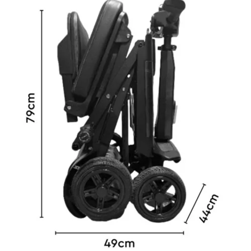 AEGLE elektromos mozgássérült scooter távírányítóval 180W/130kg