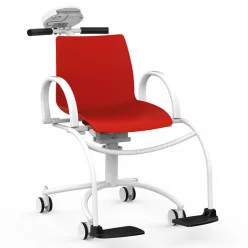   WUNDER DE20 elektromos székmérleg 250 kg  Class III  piros – standard