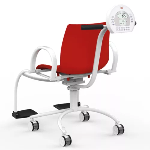 WUNDER DE20 elektromos székmérleg 250 kg  Class III  piros – standard