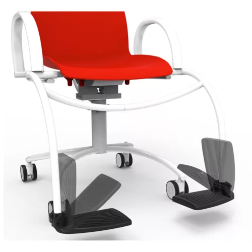WUNDER DE20 elektromos székmérleg 250 kg  Class III  piros – standard