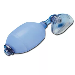   Lélegeztető ballon + maszk SZILIKON gyerek - Termék csatalkozó adapter peep-hez