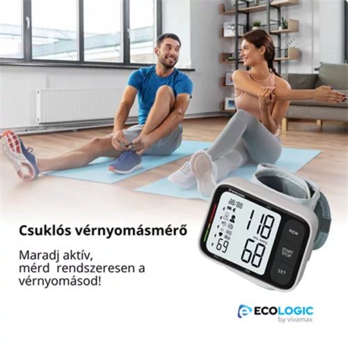 Csuklós vérnyomásmérő – EcoLogic