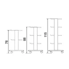 Műszerkocsi SMART 27895 40x36x80 cm / 3 polc - Termék kardiológiai tartókar