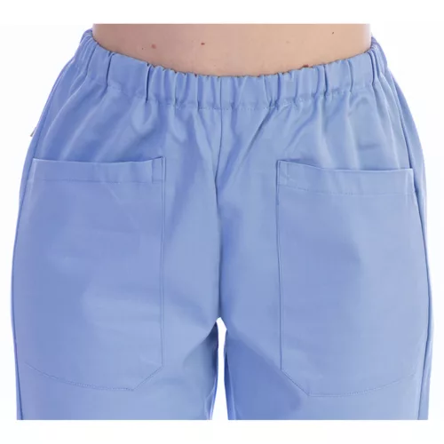 Nadrág orvosi, unisezex  pamut/polyester – világoskék