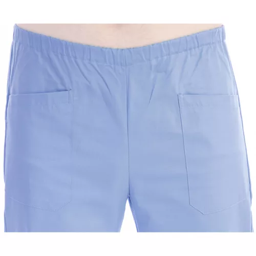 Nadrág orvosi, unisezex  pamut/polyester – világoskék