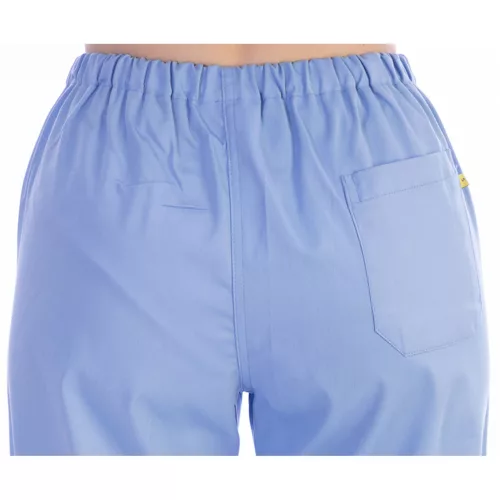 Nadrág orvosi, unisezex  pamut/polyester – világoskék