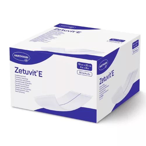 Zetuvit E nedvszívó sebpárna, NEM STERIL, 10x20cm