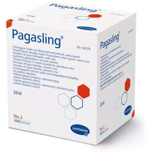 Pagasling gömbtörlő, nem steril 2es méret  dió, 1000db