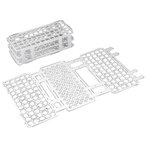 Kémcsőállvány műanyag 60 férőhelyes  16mm