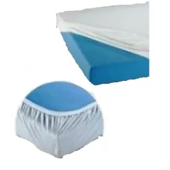 PVC körgumis ágyvédő lepedő HUMAGOR 90x200cm/16cm