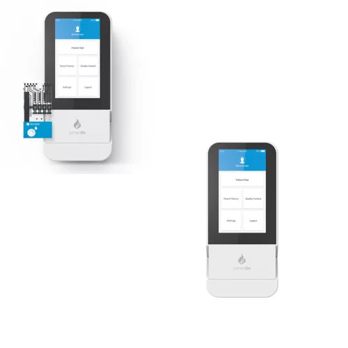 LumiraDX POC kislabob készülék (CRP, Ddimer, INR, HgA1c, NTproBNP)