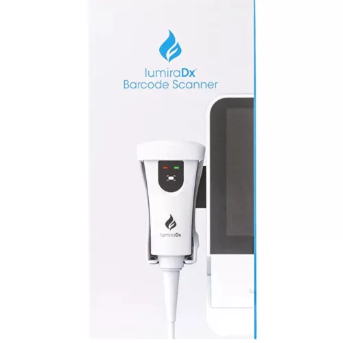 LumiraDX POC kislabob készülék (CRP, Ddimer, INR, HgA1c, NTproBNP) - Méret vonalkód olvasó