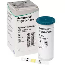 Tesztcsík driglicedir ACCUTRENDhez 25 db
