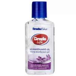 Bradolife kézfertőtlenítő gél 50ml levendula
