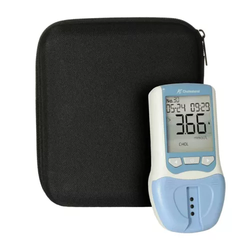 AllTest koleszterin mérő POCT kislabor készülék (koleszterin, HDL, triglicerid) - Méret 3 az 1-ben teszt 20db