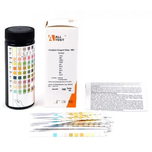 EZCHEK PLUS vizelet vizsgáló kislapor készülék, nyomtatóval, max 14 paraméter