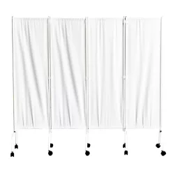 Screen60G4 paraván festett, 4 elemes, 4x60 cm, GÖRGŐS