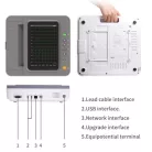 CONTEC E12 érintékőpernyős 12 csatornás EKG készülék
